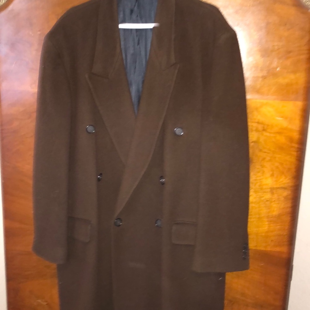 Men’s Cashmere coat by Bacharach in. Yugoslavia
